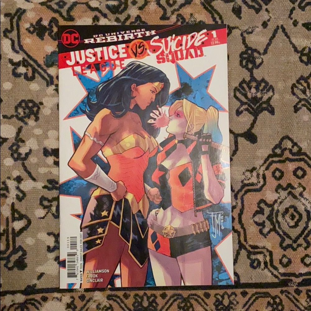 Justice League vs Suicide Squad Comic Book